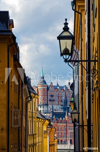 Picture of View of Stockholm - old town Gamla stan